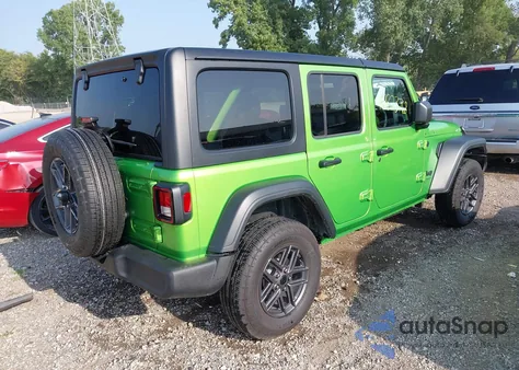 2025 Jeep Wrangler Sport from USA, damaged, VIN 1C4PJXKN1SW609143